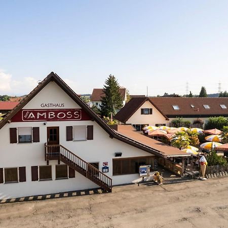 Altbau Gasthaus Amboss Grunkraut Exterior foto